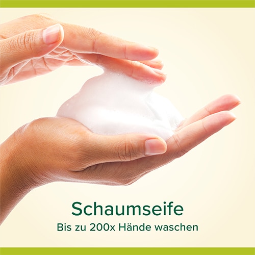 pflegende Schaumseife