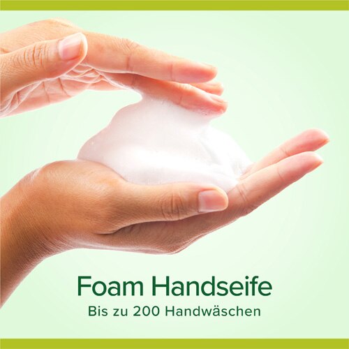 pflegende Schaumseife
